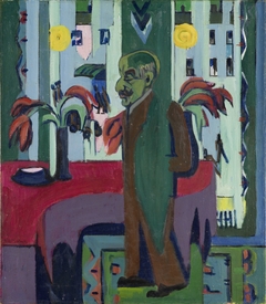 Max Liebermann by Ernst Ludwig Kirchner