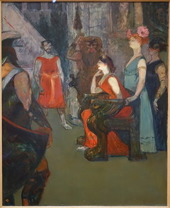 Messaline by Henri de Toulouse-Lautrec