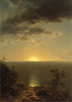 Moonrise on the Coast by John William Casilear