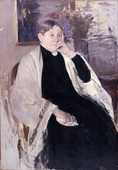 Mrs. Robert S. Cassatt, the Artist's Mother by Mary Cassatt