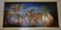 Neptune offrant ses richesses à la France. Allégorie à Louis XIV by Pierre Mignard I