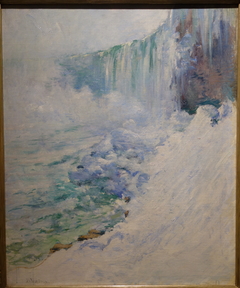 Niagara in Winter by John Henry Twachtman