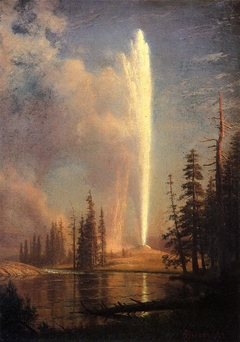 Old Faithful by Albert Bierstadt