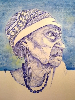 Oldwoman by Samir shareef