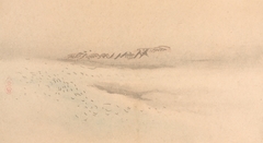 One of Six Views of Atsugi by Watanabe Kazan