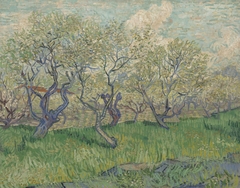 Orchard in Blossom by Vincent van Gogh