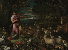 Orpheus Charming the Animals by Francesco Bassano the Younger