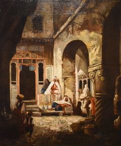 Passage Genet, Alger by Charles-Baptiste Schreiber