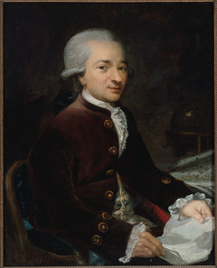 Portrait d'homme, autrefois maquillé en Robespierre by H Lefèvre