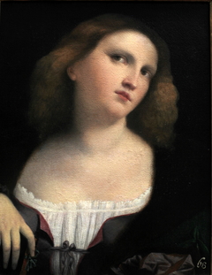 Portrait de femme by Palma Vecchio