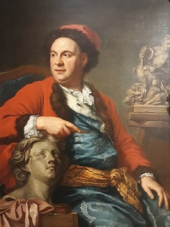 Portrait de François Ladatte by Charles-André van Loo