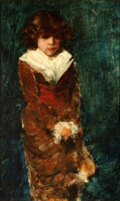 Portrait of a Child by William Merritt Chase