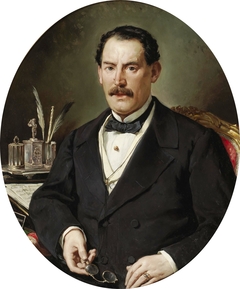 Portrait of a Gentleman by Alejandro Ferrant y Fischermans