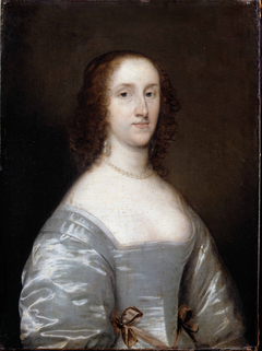 Portrait of a Lady in White by Cornelius Johnson the elder