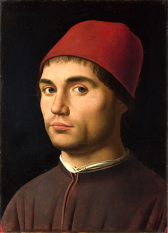 Portrait of a Man by Antonello da Messina