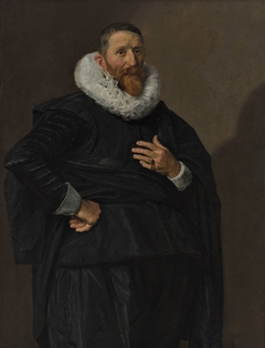 Portrait of a man called Johannes Saeckma by Frans Hals