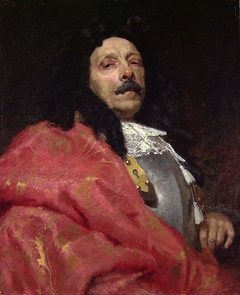 Portrait of a Man in Baroque Costume by Jahn Ekenæs