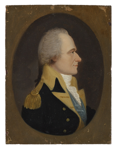 Portrait of Alexander Hamilton by William J Weaver