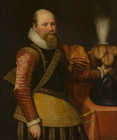 Portrait of an Officer by Jan van Ravesteyn