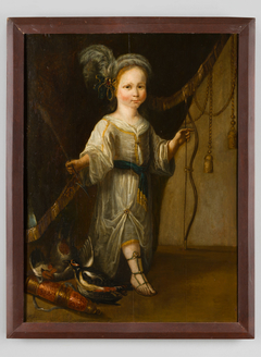 Portrait of an unknown boy by Monogrammist AS