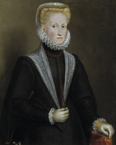 Portrait of Anna of Austria (1549-1580) by Sofonisba Anguissola