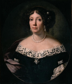 Portrait of Catherine Barthe, wife of Jean de Souhigaray by Jacob Ferdinand Voet