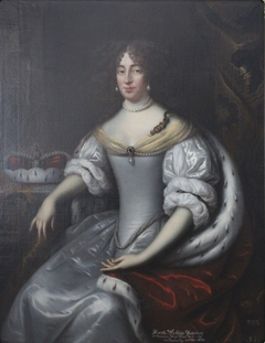 Portrait of Dorothea Sophie von Schleswig-Holstein-Sonderburg-Glücksburg by Jan de Baen