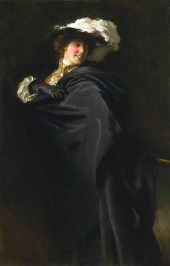 Portrait of Ena Wertheimer: A Vele Gonfie by John Singer Sargent