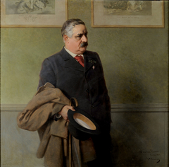 Portrait of Enrico Panzacchi by Vittorio Matteo Corcos