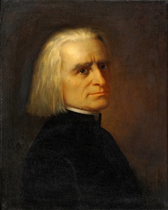 Portrait of Franz Liszt (1811-1886) by Carl Ehrenberg