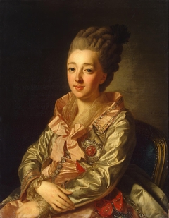 Portrait of Grand Duchess Natalia Alexeyevna by Alexander Roslin