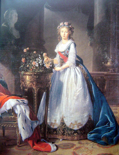 Portrait of Grand Duchess Yelizaveta Alexeyevna by Elisabeth Louise Vigée Le Brun