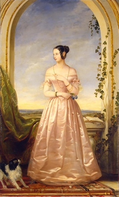 Portrait of Grand Princess Alexandra Nikolayevna by Christina Robertson