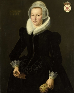 Portrait of Grietje Adriaensdr Grootes (1588-1624) by Unknown Artist