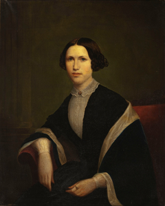 Portrait of Harriet Clark Ferrell by Anonymous