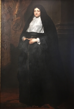 Portrait of Isabella Clara Eugenia as a nun by Anthony van Dyck