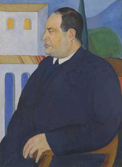 Portrait of Joseph Stella by Rafael Sala Marco