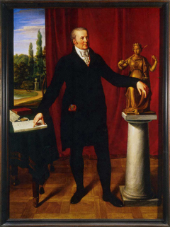 Portrait of Karl August von Hardenberg (1750-1822) by Friedrich Wilhelm Schadow