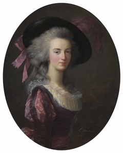 Portrait of La maréchale-comtesse de Mailly, née Blanche Charlotte Marie Félicité de Narbonne Pelet by Elisabeth Louise Vigée Le Brun