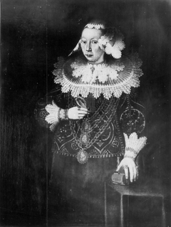 Portrait of Magdalena Köhler née Brömbse (1626-1642) by Michael Conrad Hirt