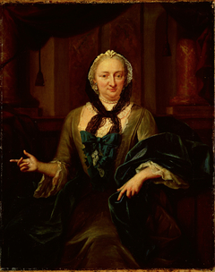 Portrait of Margaretha Trip, Wife of Hendrik van de Poll by Jan Maurits Quinkhard