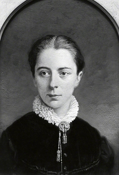 Portrait of Mrs Allen E Everitt by Jonathan Pratt