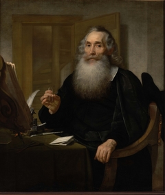 Portrait of Petrus Scriverius by Bartholomeus van der Helst