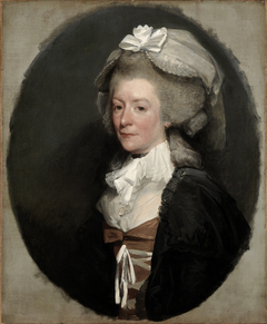 Portrait of "Philadelphia Hannah" by Gilbert Stuart