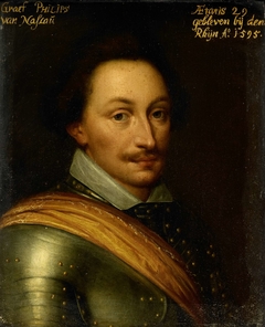 Portrait of Philip, Count of Nassau, Governor of the Town of Nijmegen by Unknown Artist