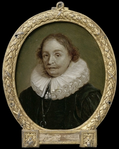 Portrait of Pierius Winsemius, Professor of Rhetoric and History in Franeker by Jan Maurits Quinkhard