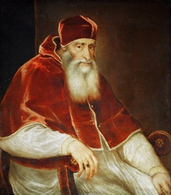 Portrait of Pope Paul III by Titian