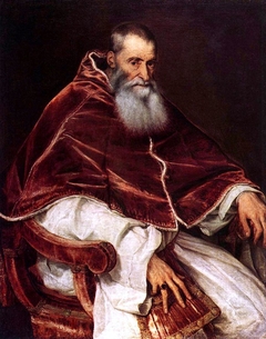 Portrait of Pope Paul III by Titian