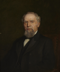 Portrait of William J. Holliday by T. C. Steele