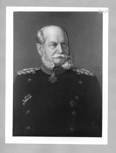 Porträt Kaiser Wilhelm I. by Laurenz Schäfer